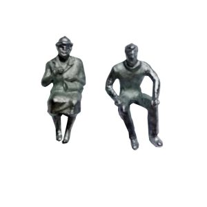 Pasajeros banco metal